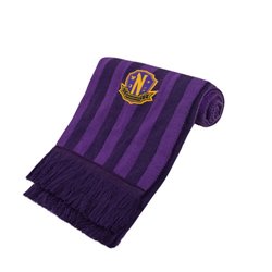 BUFANDA NEVERMORE ACADEMY MORADO CINEREPLICAS CR1071