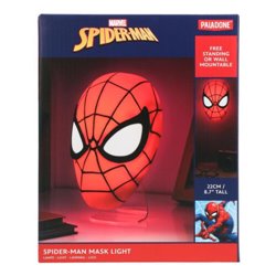 LÁMPARA MÁSCARA DE SPIDER-MAN 22 CM PALADONE PP11357SPM