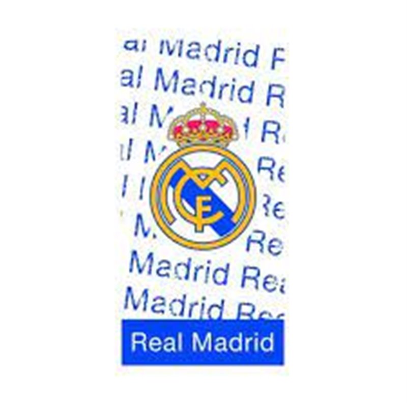 TOALLA PLAYA ALGODON REAL MADRID