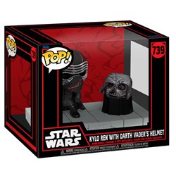 Figura POP Deluxe Star Wars Kylo Ren with Darth Vader Helmet