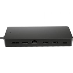 Docking USB Tipo-C HP 50H55AA USB-C/ 2xUSB/ 1xHDMI/ 1xDisplayPort/ 1xRJ45/ 1xUSB Tipo-C PD/ Negro