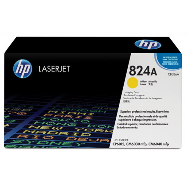 HP 824A TAMBOR AMARILLO HP824A (CB386A)