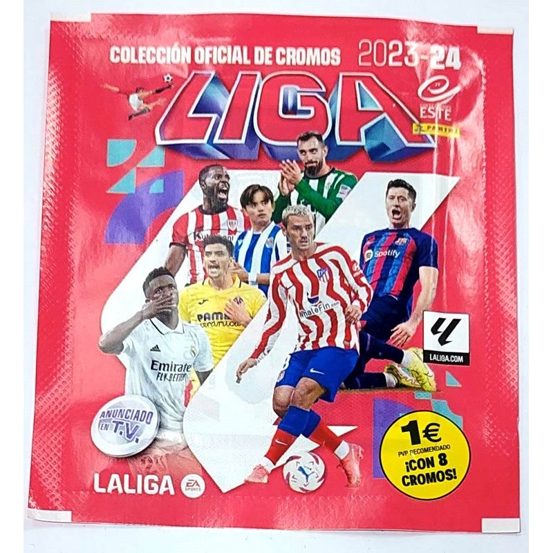 SOBRE COLECCION OFICIAL DE CROMOS LA LIGA