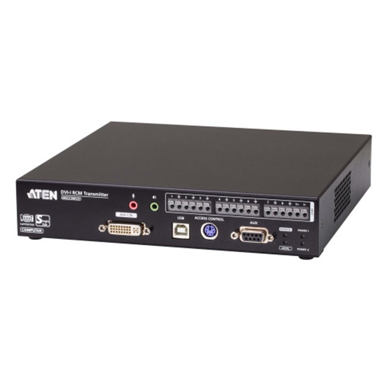 ATEN Transmisor KVM por IP DVI-I para un monitor y con acceso remoto