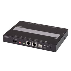 ATEN Switch KVM con acceso por IP DisplayPort 4K de 1 puerto con acceso compartido desde 1 consola local/remota