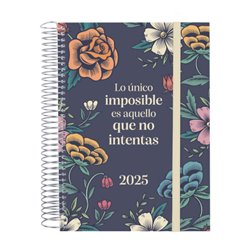 AGENDA 2025 TRENDY DESIGN E10 155X212MM DIA PAGINA IMPOSIBLE FINOCAM 742312525