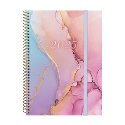 AGENDA 2025 TRENDY DESIGN E10 155X212MM SEMANA VISTA HORIZONTAL GOLDY FINOCAM 742232625