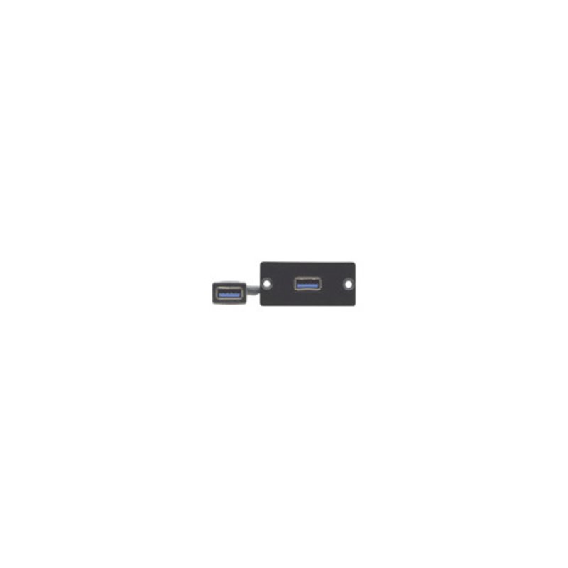 Kramer Electronics WU3-AA(B) toma de corriente Negro