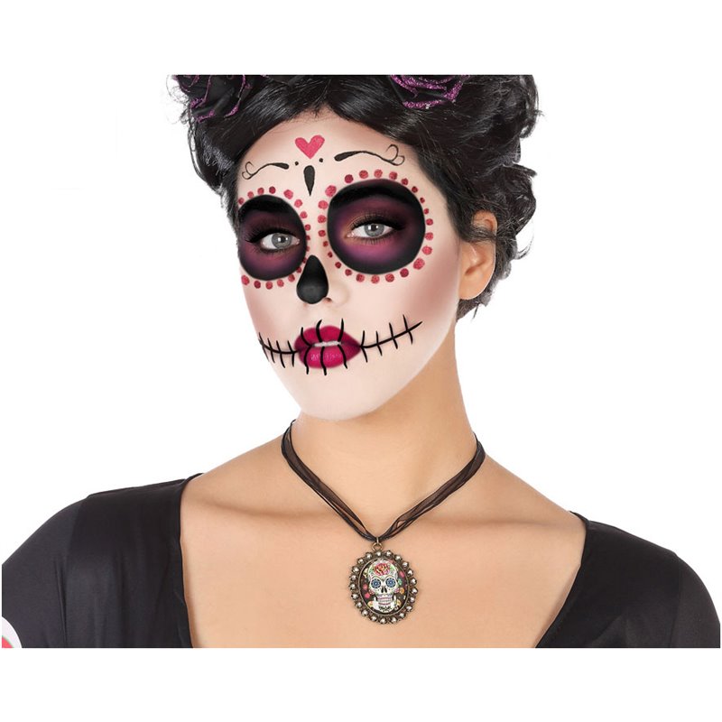 COLLAR CALAVERA MEXICANA