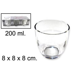 VASOS ALESSANDRO CAFE CON LECHE 200 ml.