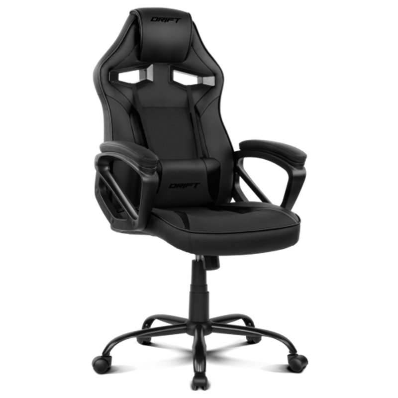 DRIFT DR50 Silla para videojuegos de PC Asiento acolchado tapizado Negro