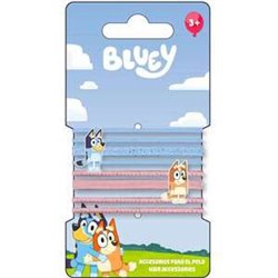 ACCESORIOS PELO ELÁSTICOS 8 PIEZAS BLUEY