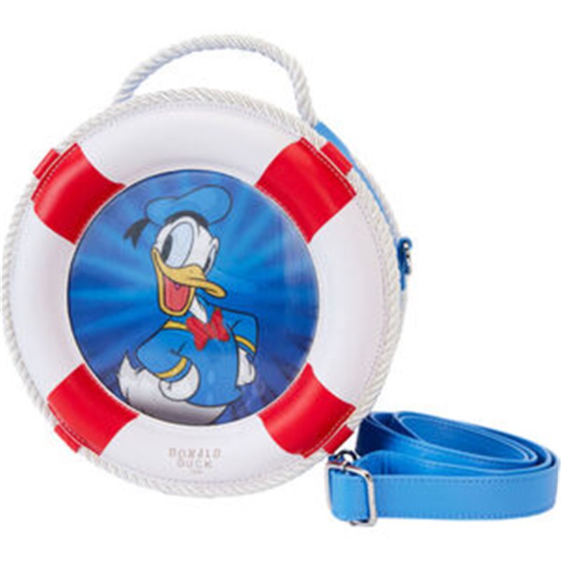 BOLSO BANDOLERA 90TH ANNIVERSARY PATO DONALD DISNEY LOUNGEFLY