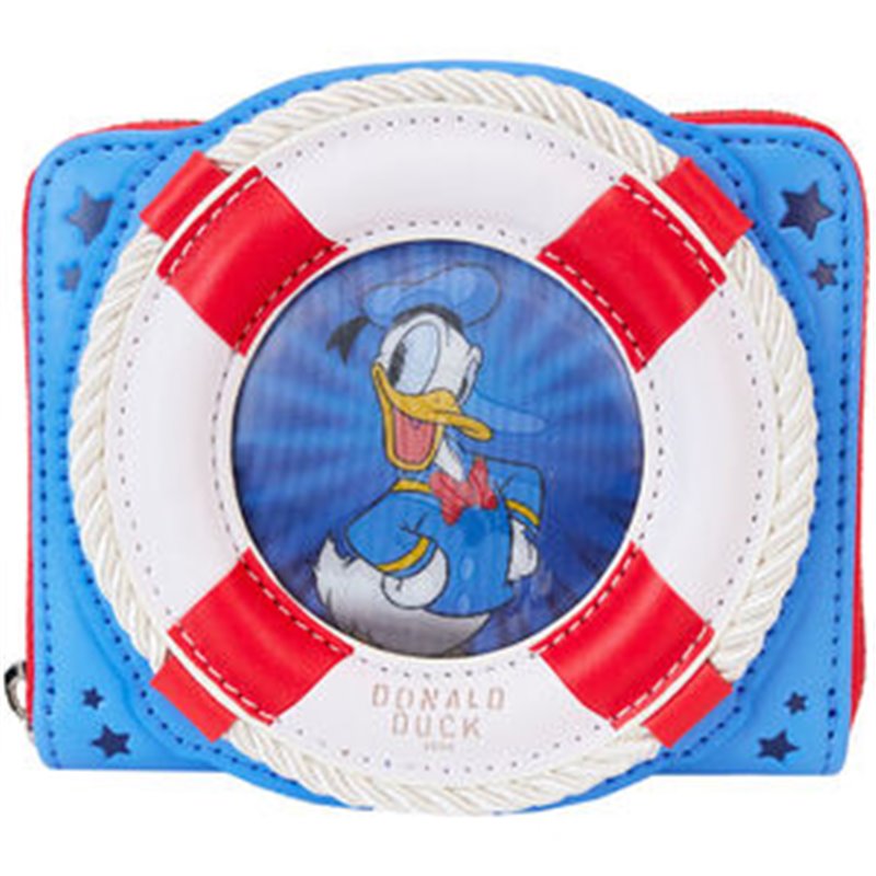 CARTERA 90TH ANNIVERSARY PATO DONALD DISNEY LOUNGEFLY