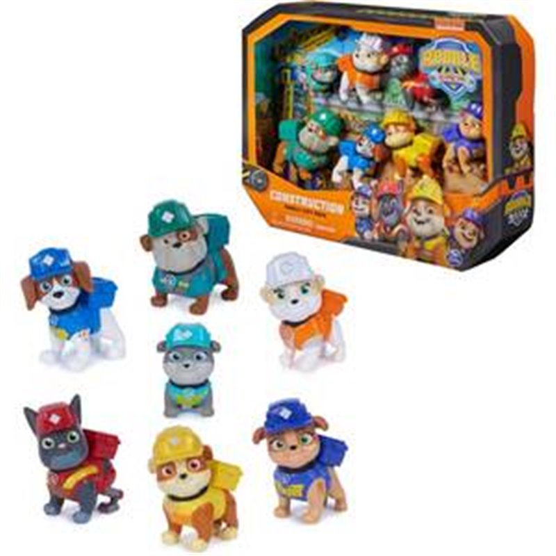 PACK DE FIGURAS EQUIPO RUBBLE