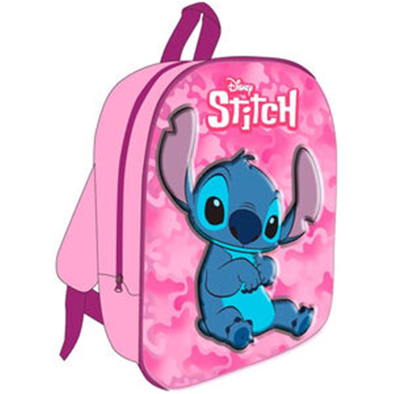 MOCHILA 3D STITCH DISNEY 30CM