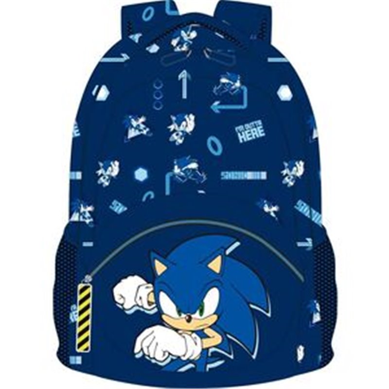 MOCHILA SONIC THE HEDGEHOG 42CM