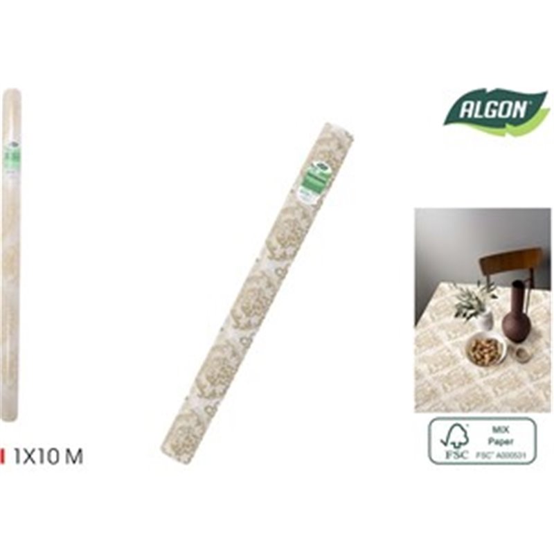 ROLLO MANTEL RETRO1 C/MANDRIL 1X10M ALGON