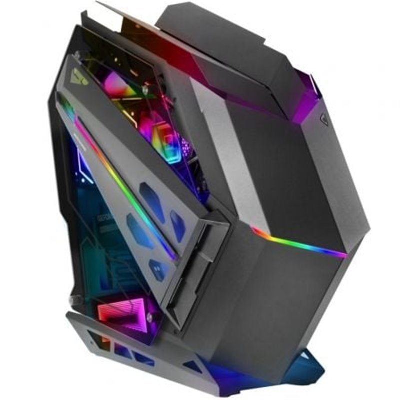 Caja Gaming Semitorre Mars Gaming MC-TITAN/ Negra