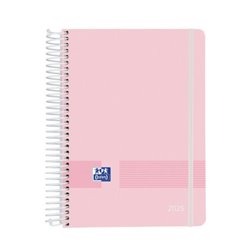 AGENDA 2024 LIVE&GO A5 15X21CM DIA PAGINA COLORES PASTEL SURTIDOS OXFORD 400190004