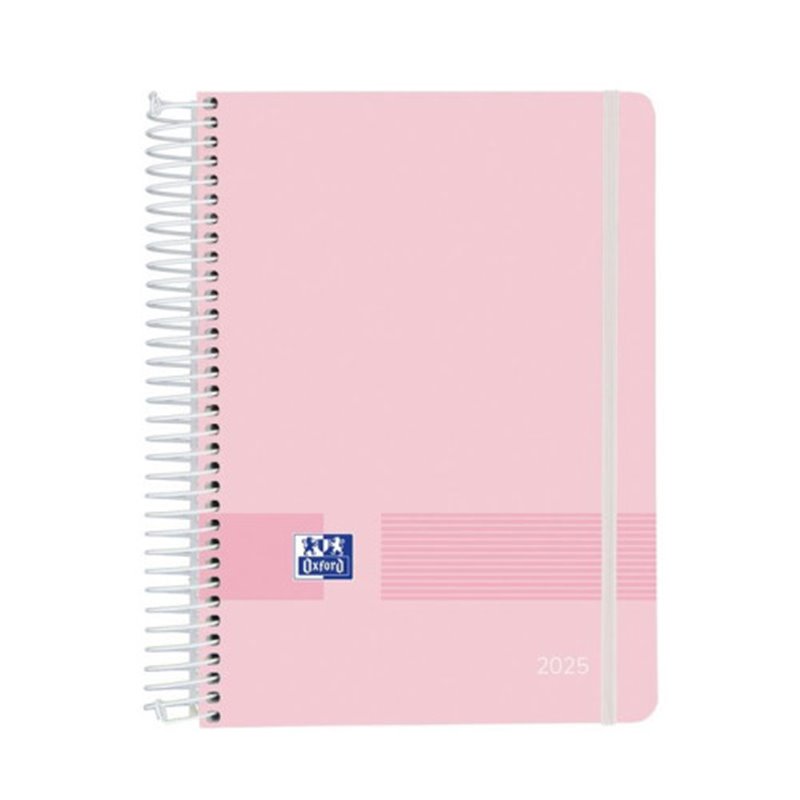 AGENDA 2024 LIVE&GO A5 15X21CM DIA PAGINA COLORES PASTEL SURTIDOS OXFORD 400190004