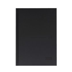 AGENDA 2025 MINIMAL A5 15X21CM DIA PAGINA COLOR NEGRO OXFORD 400189834