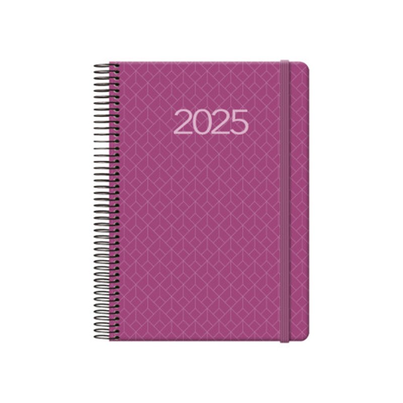 AGENDA 2025 NEWPORT DÍA PÁGINA 14 X 20 CM COLOR BUGANVILLA DOHE 12741 - 25