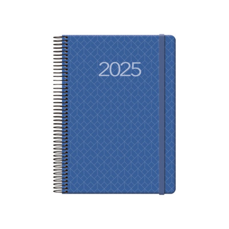 AGENDA 2025 NEWPORT DÍA PÁGINA 14 X 20 CM COLOR AZUL DOHE 12740 - 25