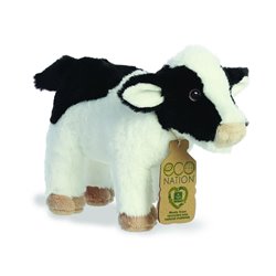 Peluche Vaca Eco Nation 25cm