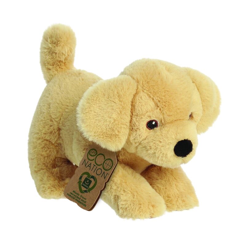 Peluche Perro Labrador Eco Nation 21cm