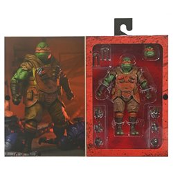 Figura Ultimate Flashback Michelangelo Teenage Mutant The Last Ronin Tortugas Ninja 18cm