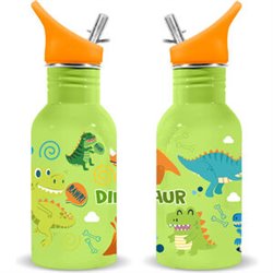 CANTIMPLORA ACERO INOXIDABLE DINO RAW WATER REVOLUTION 500ML