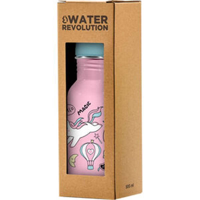 CANTIMPLORA ACERO INOXIDABLE UNICORNIO WATER REVOLUTION 500ML