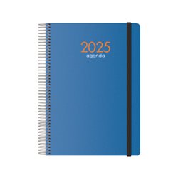 AGENDA 2025 SYNCRO DÍA PÁGINA 15 X 21 CM AZUL DOHE 11628 - 25