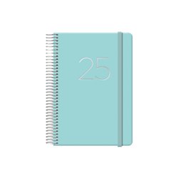 AGENDA 2025 GLOSS DÍA PÁGINA 12,5 X 18 CM VERDE DOHE 12573 - 25