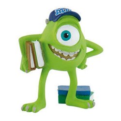 FIGURA MIKE WAZOWSKI MONSTERS UNIVERSITY DISNEY 6CM