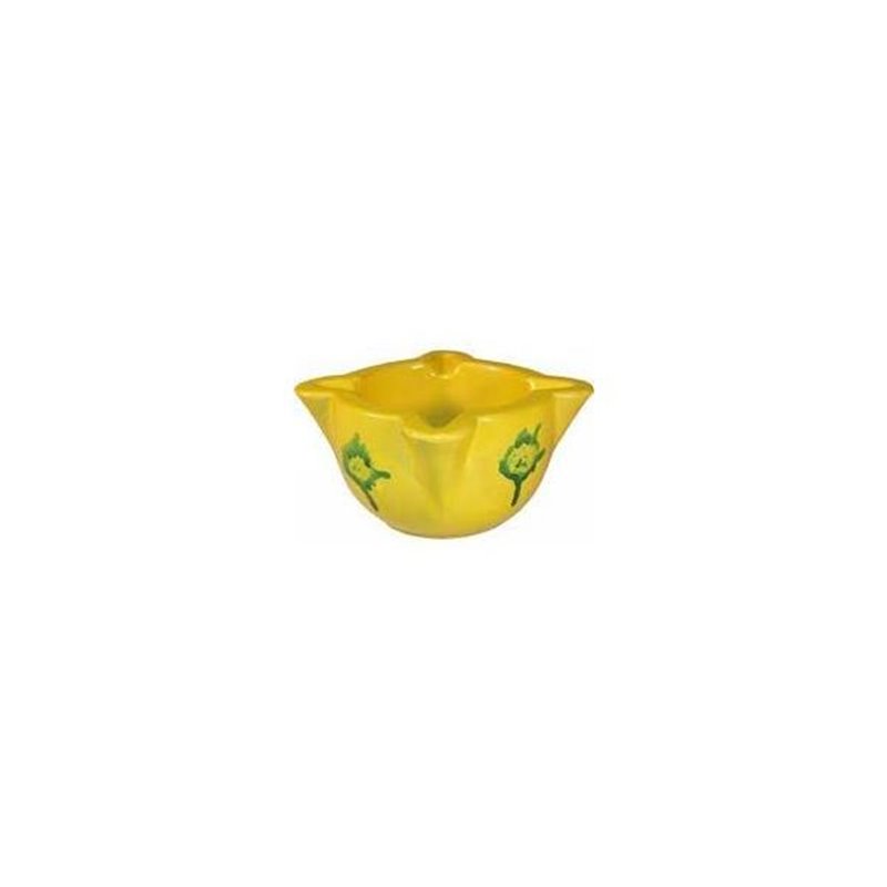 MORTERO CERAMICA AMARILLO MINI 8cm