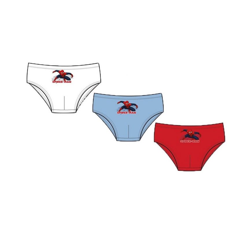 SLIP SPIDERMAN PACK x3uni.