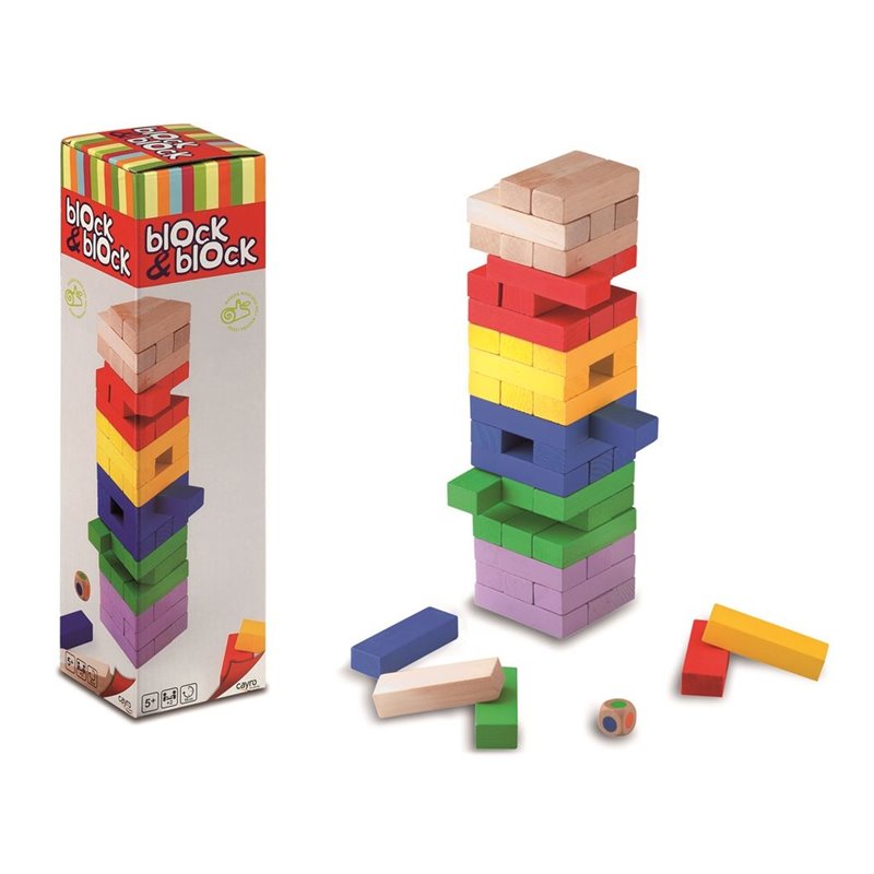 BLOCK AND BLOCK JENGA