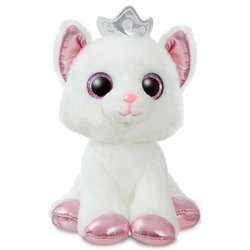 Peluche Gato blanco soft 18cm