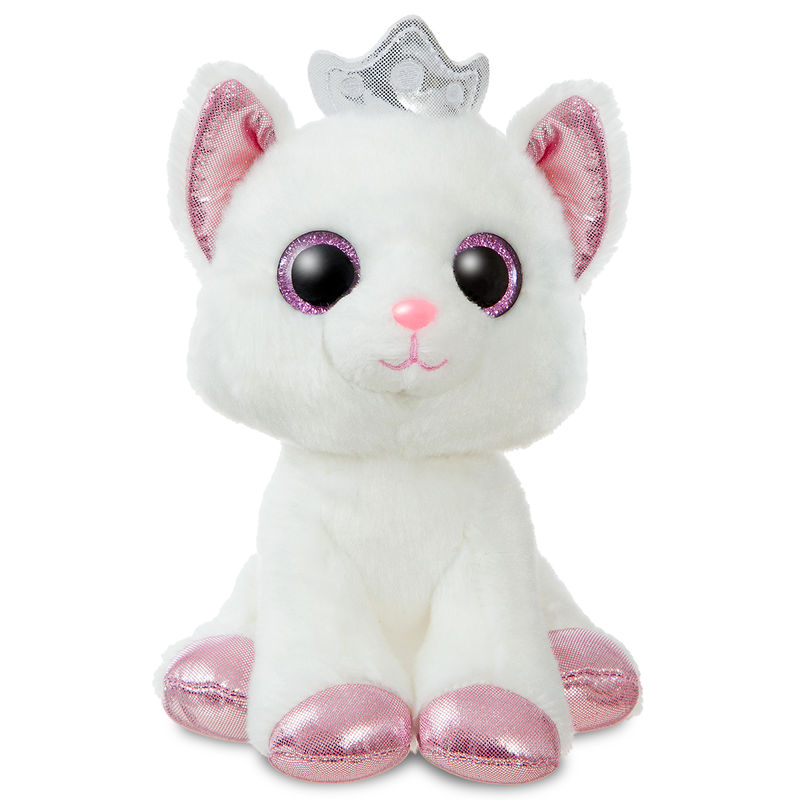 Peluche Gato blanco soft 18cm