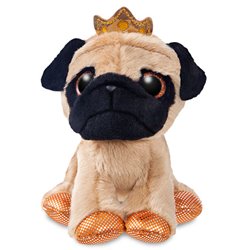 Peluche Perro Pug soft 18cm