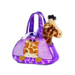 Peluche Bolso Jirafa Fancy Pal 21cm