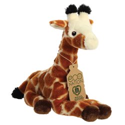 Peluche Jirafa Eco Nation 21cm