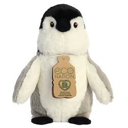 Peluche Pinguino Eco Nation 24cm