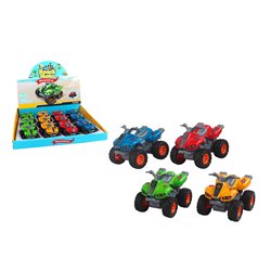 Quad Die Cast friccion surtido