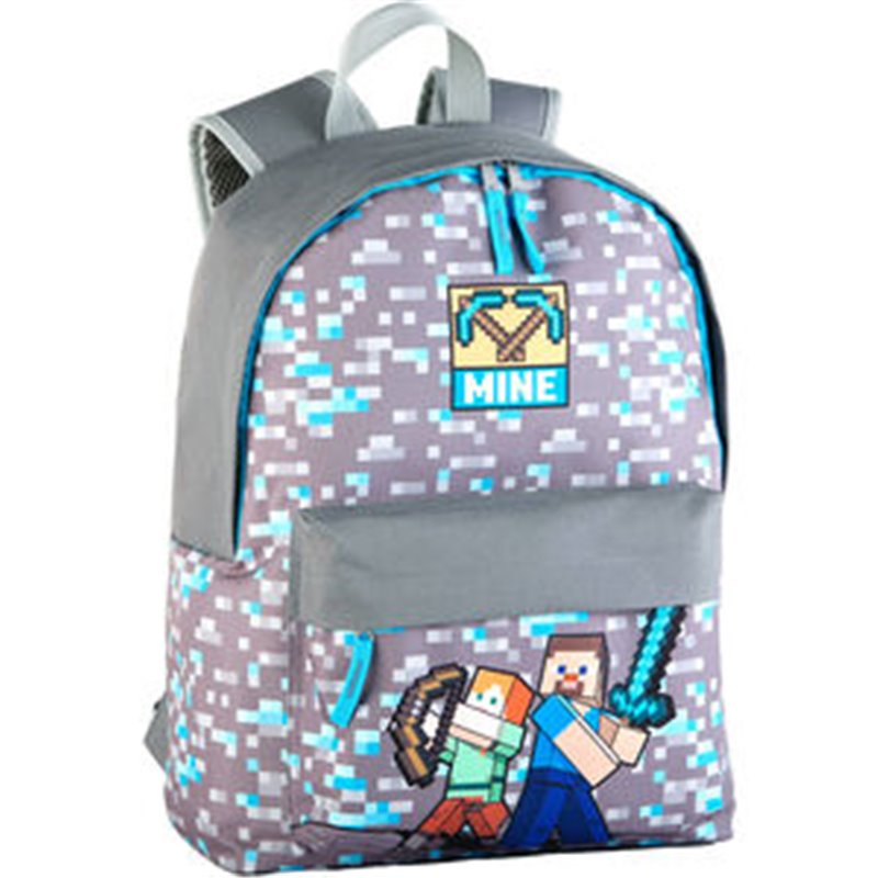 MOCHILA MINE MINECRAFT 42CM ADAPTABLE