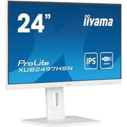 iiyama ProLite XUB2497HSN-W1 pantalla para PC 60,5 cm (23.8") 1920 x 1080 Pixeles Full HD LED Blanco