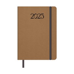 AGENDA 2025 MANHATTAN DIA PAGINA 14 X 20 CM COLOR CAMEL DOHE 12868 - 25