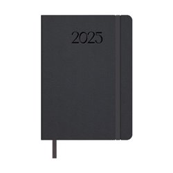 AGENDA 2025 MANHATTAN DIA PAGINA 14 X 20 CM COLOR NEGRO DOHE 12867 - 25